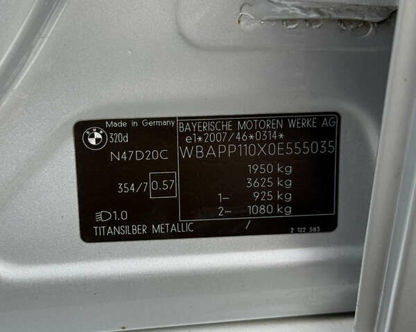 Серый БМВ 3 Серия, объемом двигателя 2 л и пробегом 247 тыс. км за 10590 $, фото 34 на Automoto.ua