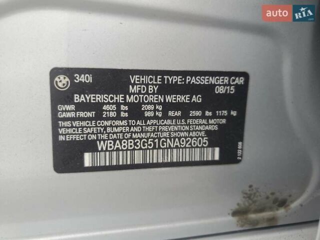 Сірий БМВ 3 Серія, об'ємом двигуна 3 л та пробігом 140 тис. км за 3000 $, фото 11 на Automoto.ua