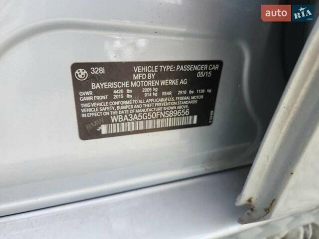 Серый БМВ 3 Серия, объемом двигателя 2 л и пробегом 156 тыс. км за 2100 $, фото 11 на Automoto.ua