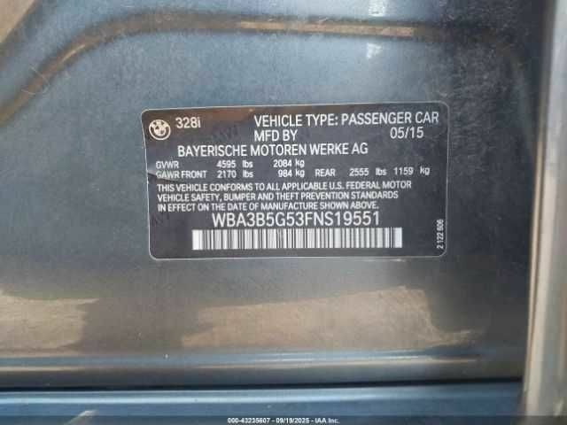 Сірий БМВ 3 Серія, об'ємом двигуна 0 л та пробігом 125 тис. км за 1900 $, фото 10 на Automoto.ua