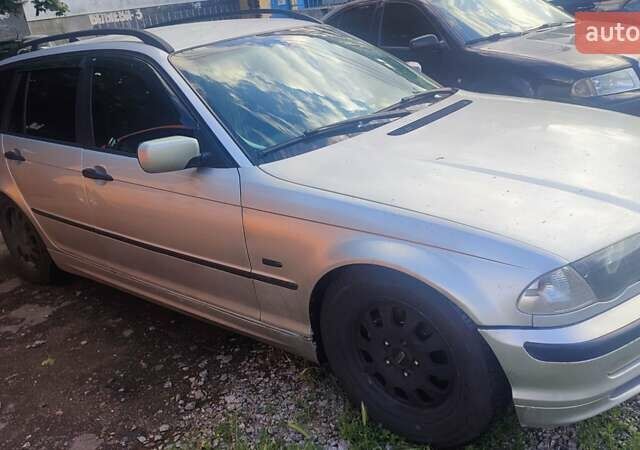 Серый БМВ 3 Серия, объемом двигателя 2 л и пробегом 445 тыс. км за 3750 $, фото 2 на Automoto.ua