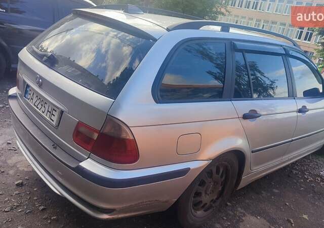 Серый БМВ 3 Серия, объемом двигателя 2 л и пробегом 445 тыс. км за 3750 $, фото 3 на Automoto.ua