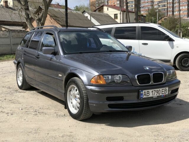 Серый БМВ 3 Серия, объемом двигателя 1.9 л и пробегом 267 тыс. км за 4600 $, фото 1 на Automoto.ua