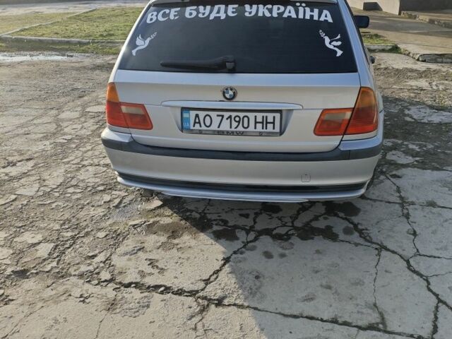 Серый БМВ 3 Серия, объемом двигателя 2 л и пробегом 42 тыс. км за 3900 $, фото 1 на Automoto.ua