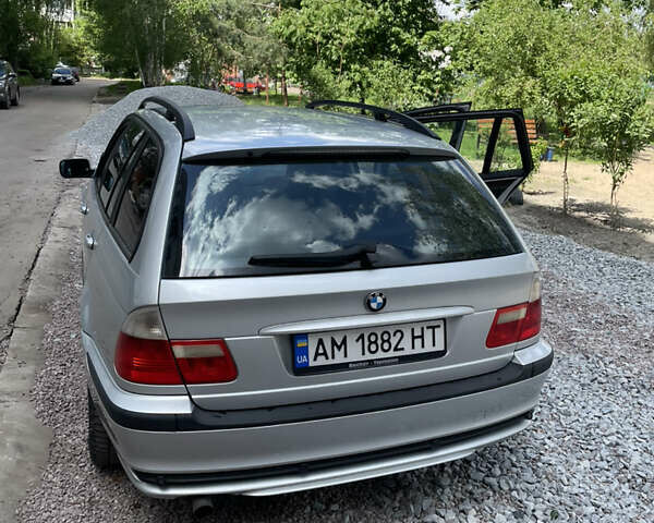 Серый БМВ 3 Серия, объемом двигателя 2 л и пробегом 307 тыс. км за 3900 $, фото 2 на Automoto.ua