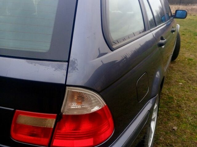 Серый БМВ 3 Серия, объемом двигателя 2 л и пробегом 320 тыс. км за 4600 $, фото 3 на Automoto.ua