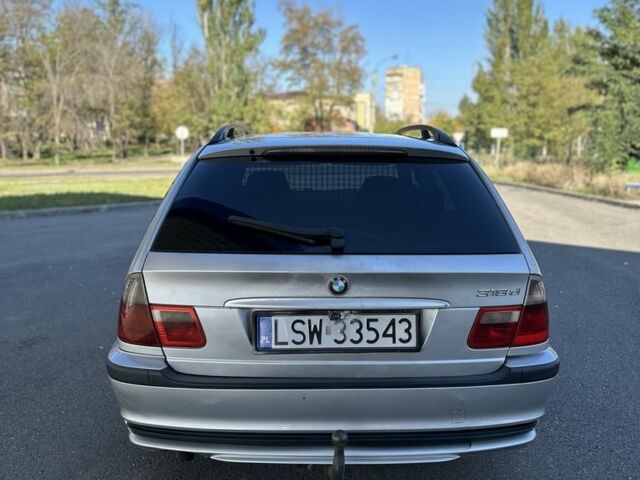 Серый БМВ 3 Серия, объемом двигателя 2 л и пробегом 353 тыс. км за 2800 $, фото 5 на Automoto.ua