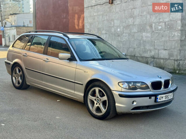 Серый БМВ 3 Серия, объемом двигателя 2 л и пробегом 320 тыс. км за 4290 $, фото 1 на Automoto.ua