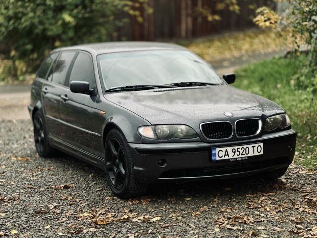 Серый БМВ 3 Серия, объемом двигателя 2 л и пробегом 320 тыс. км за 4200 $, фото 2 на Automoto.ua