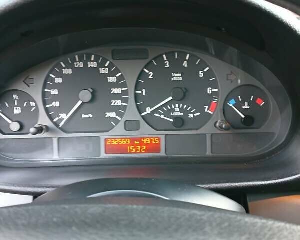 Серый БМВ 3 Серия, объемом двигателя 2 л и пробегом 233 тыс. км за 4500 $, фото 6 на Automoto.ua