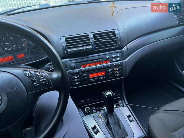 Серый БМВ 3 Серия, объемом двигателя 2 л и пробегом 351 тыс. км за 6200 $, фото 2 на Automoto.ua