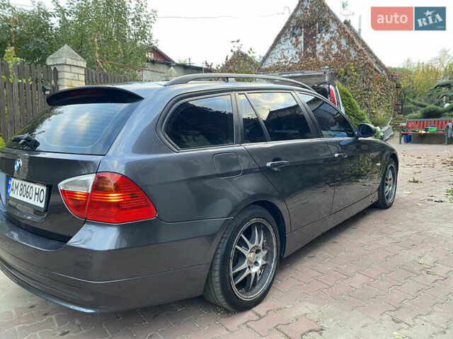 Серый БМВ 3 Серия, объемом двигателя 2 л и пробегом 335 тыс. км за 7300 $, фото 6 на Automoto.ua