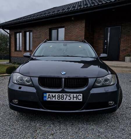 Серый БМВ 3 Серия, объемом двигателя 2 л и пробегом 297 тыс. км за 7700 $, фото 1 на Automoto.ua