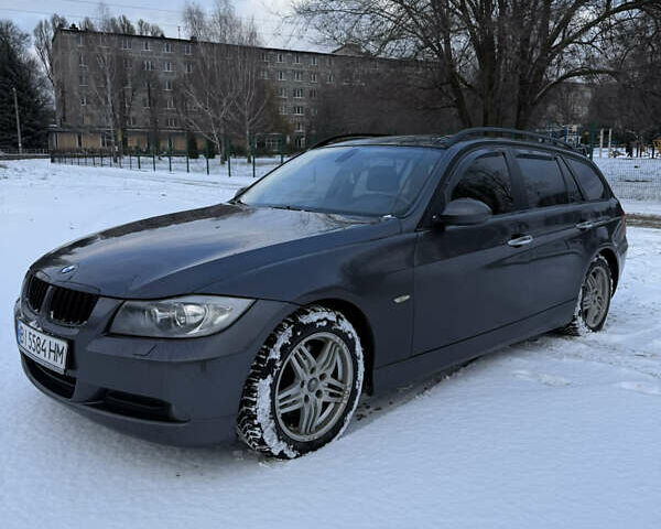 Серый БМВ 3 Серия, объемом двигателя 2 л и пробегом 320 тыс. км за 7499 $, фото 1 на Automoto.ua