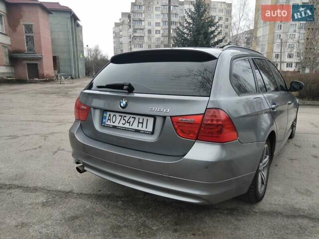 Серый БМВ 3 Серия, объемом двигателя 2 л и пробегом 252 тыс. км за 9550 $, фото 7 на Automoto.ua