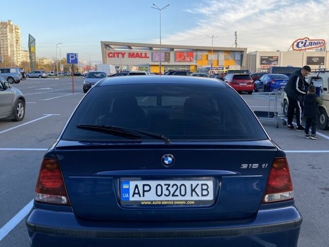 Синий БМВ 3 Серия, объемом двигателя 1.8 л и пробегом 265 тыс. км за 4200 $, фото 4 на Automoto.ua