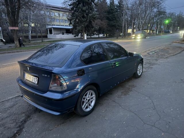 Синій БМВ 3 Серія, об'ємом двигуна 1.8 л та пробігом 300 тис. км за 1894 $, фото 2 на Automoto.ua