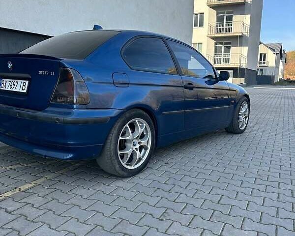 Синій БМВ 3 Серія, об'ємом двигуна 1.8 л та пробігом 242 тис. км за 4499 $, фото 9 на Automoto.ua