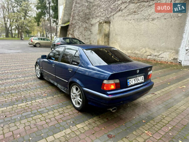 Синий БМВ 3 Серия, объемом двигателя 1.6 л и пробегом 265 тыс. км за 1750 $, фото 4 на Automoto.ua