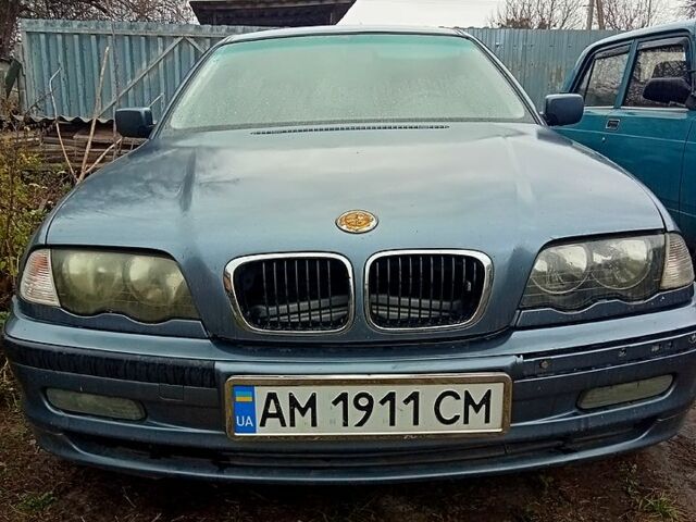 Синій БМВ 3 Серія, об'ємом двигуна 2 л та пробігом 325 тис. км за 3700 $, фото 1 на Automoto.ua