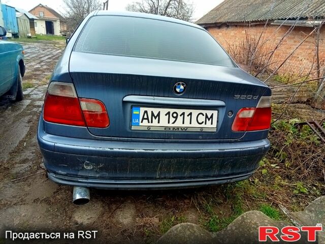 Синій БМВ 3 Серія, об'ємом двигуна 2 л та пробігом 325 тис. км за 3700 $, фото 3 на Automoto.ua