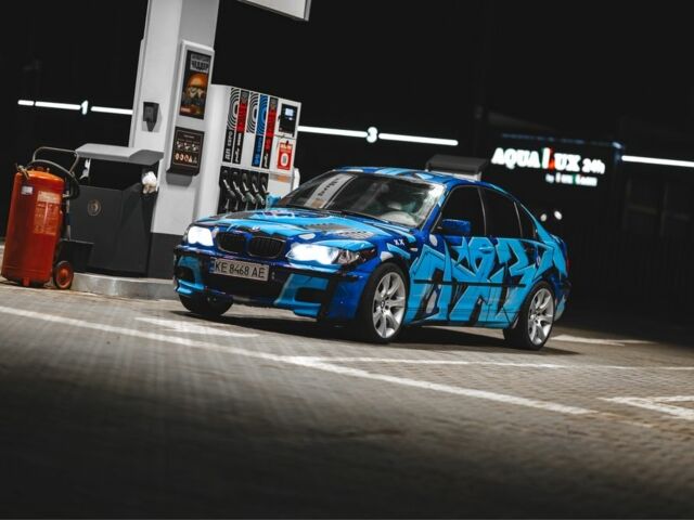 Синий БМВ 3 Серия, объемом двигателя 2 л и пробегом 359 тыс. км за 6700 $, фото 1 на Automoto.ua