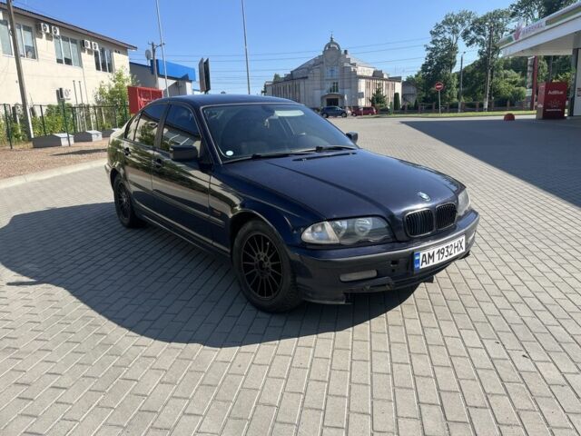 Синий БМВ 3 Серия, объемом двигателя 1.9 л и пробегом 328 тыс. км за 3300 $, фото 1 на Automoto.ua