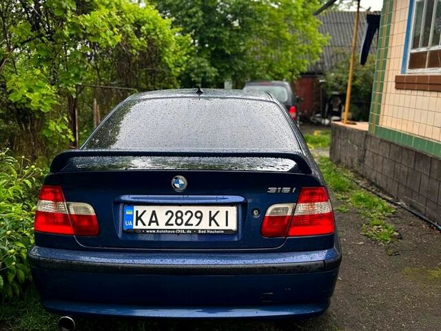 Синий БМВ 3 Серия, объемом двигателя 1.8 л и пробегом 192 тыс. км за 4500 $, фото 2 на Automoto.ua