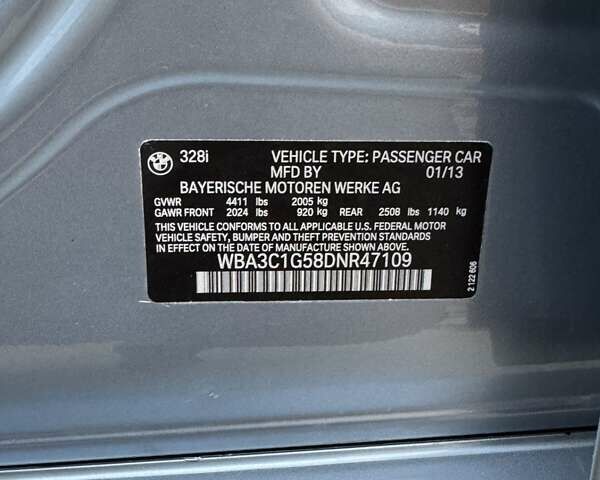 Синий БМВ 3 Серия, объемом двигателя 2 л и пробегом 128 тыс. км за 16900 $, фото 23 на Automoto.ua