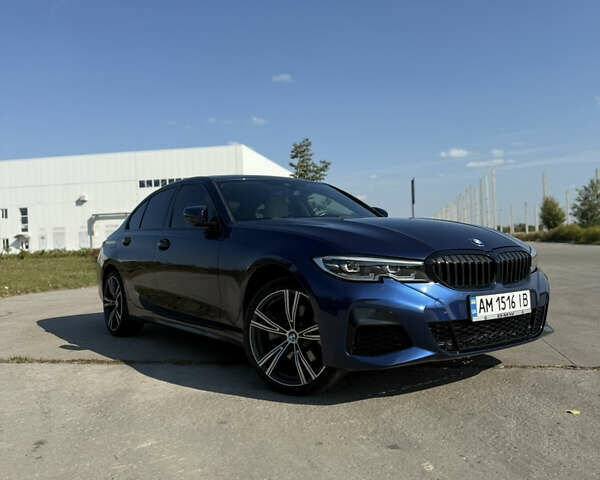Синий БМВ 3 Серия, объемом двигателя 2 л и пробегом 56 тыс. км за 30000 $, фото 4 на Automoto.ua