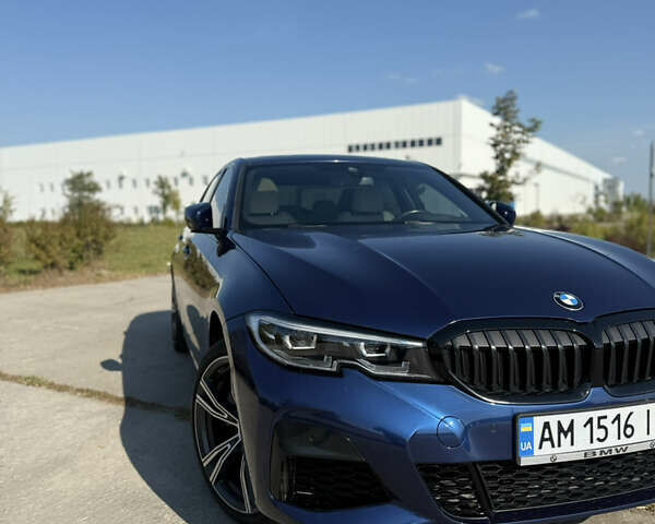 Синий БМВ 3 Серия, объемом двигателя 2 л и пробегом 56 тыс. км за 30000 $, фото 3 на Automoto.ua