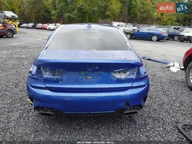 Синий БМВ 3 Серия, объемом двигателя 3 л и пробегом 67 тыс. км за 34800 $, фото 3 на Automoto.ua