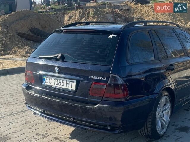 Синий БМВ 3 Серия, объемом двигателя 2 л и пробегом 420 тыс. км за 4800 $, фото 2 на Automoto.ua