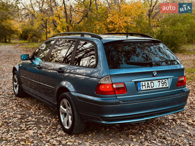 Синий БМВ 3 Серия, объемом двигателя 2 л и пробегом 200 тыс. км за 2350 $, фото 3 на Automoto.ua