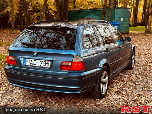 Синий БМВ 3 Серия, объемом двигателя 2 л и пробегом 200 тыс. км за 2350 $, фото 3 на Automoto.ua