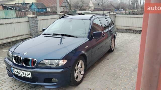 Синий БМВ 3 Серия, объемом двигателя 2 л и пробегом 340 тыс. км за 6999 $, фото 6 на Automoto.ua