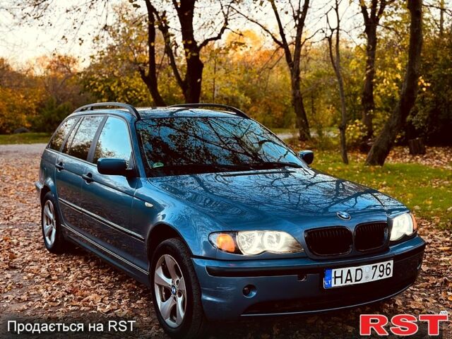 Синий БМВ 3 Серия, объемом двигателя 2 л и пробегом 200 тыс. км за 2350 $, фото 2 на Automoto.ua