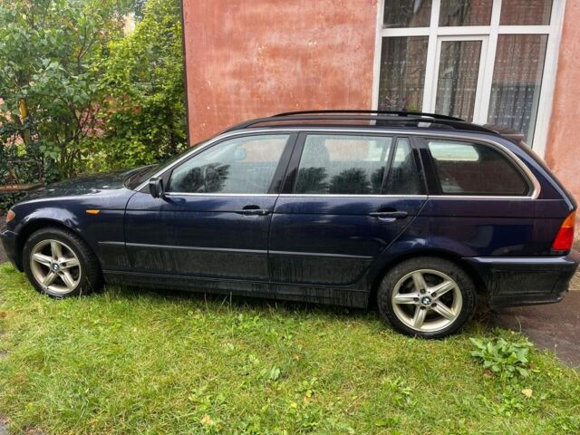 Синий БМВ 3 Серия, объемом двигателя 2.5 л и пробегом 249 тыс. км за 3754 $, фото 3 на Automoto.ua