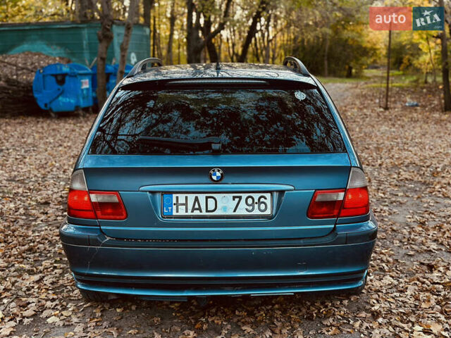 Синий БМВ 3 Серия, объемом двигателя 2 л и пробегом 200 тыс. км за 2350 $, фото 4 на Automoto.ua