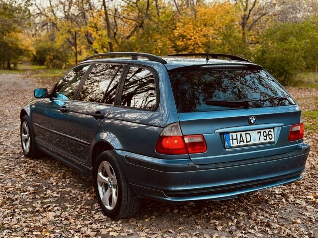 Синий БМВ 3 Серия, объемом двигателя 2 л и пробегом 200 тыс. км за 2350 $, фото 3 на Automoto.ua