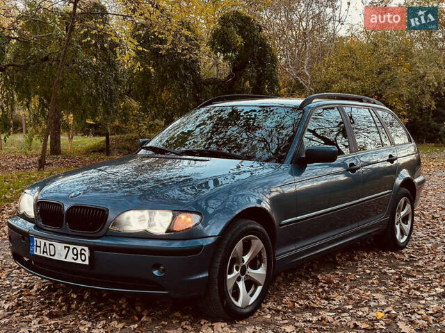 Синий БМВ 3 Серия, объемом двигателя 2 л и пробегом 200 тыс. км за 2350 $, фото 2 на Automoto.ua