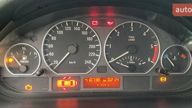 Синій БМВ 3 Серія, об'ємом двигуна 2 л та пробігом 410 тис. км за 3200 $, фото 13 на Automoto.ua