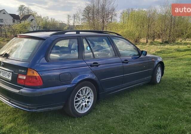 Синій БМВ 3 Серія, об'ємом двигуна 1.8 л та пробігом 240 тис. км за 5000 $, фото 3 на Automoto.ua