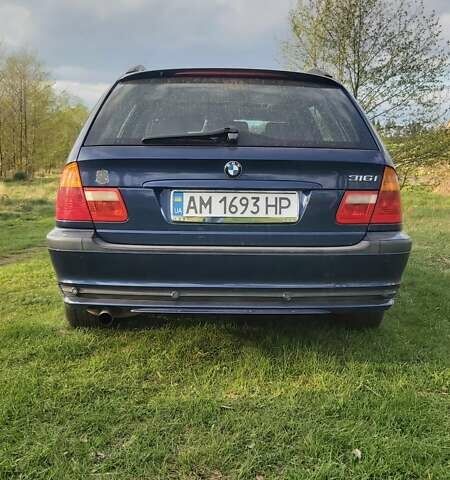 Синій БМВ 3 Серія, об'ємом двигуна 1.8 л та пробігом 240 тис. км за 5000 $, фото 2 на Automoto.ua