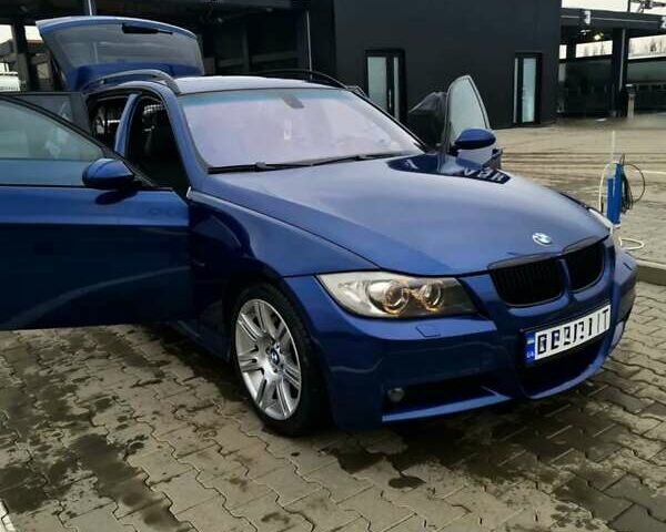 Синий БМВ 3 Серия, объемом двигателя 2 л и пробегом 320 тыс. км за 8800 $, фото 1 на Automoto.ua