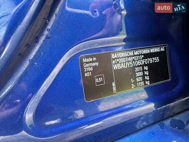 Синий БМВ 3 Серия, объемом двигателя 2 л и пробегом 343 тыс. км за 9600 $, фото 14 на Automoto.ua