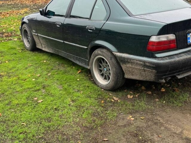 Зеленый БМВ 3 Серия, объемом двигателя 1.6 л и пробегом 400 тыс. км за 3200 $, фото 4 на Automoto.ua