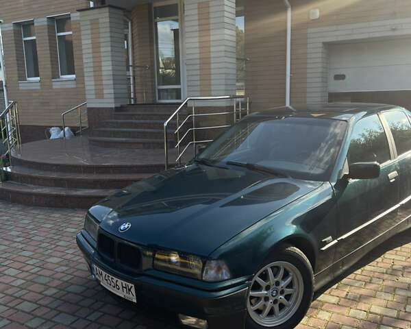 Зеленый БМВ 3 Серия, объемом двигателя 1.99 л и пробегом 253 тыс. км за 6600 $, фото 1 на Automoto.ua