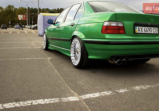 Зеленый БМВ 3 Серия, объемом двигателя 1.9 л и пробегом 308 тыс. км за 6999 $, фото 1 на Automoto.ua