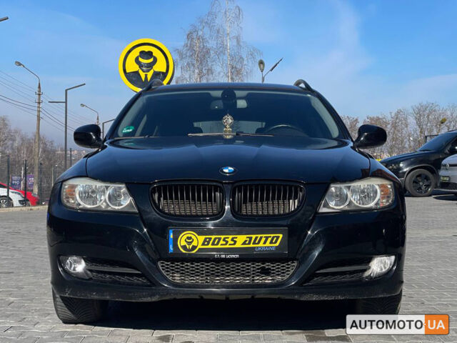Черный БМВ 320, объемом двигателя 2 л и пробегом 237 тыс. км за 8600 $, фото 1 на Automoto.ua